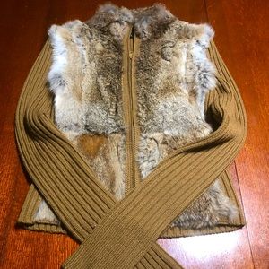 Karen Kane rabbit sweater